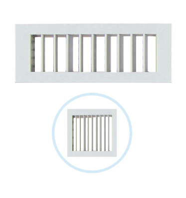 单层可调百叶风口（DBK）